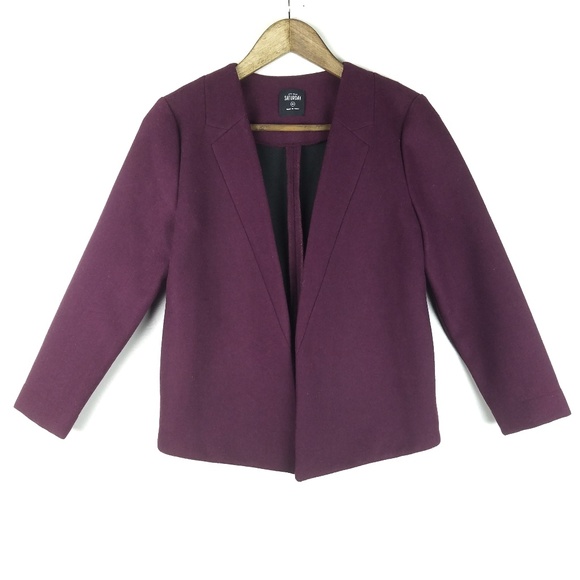 kate spade Jackets & Blazers - Kate Spade Saturday Behind The Seams Plum Blazer